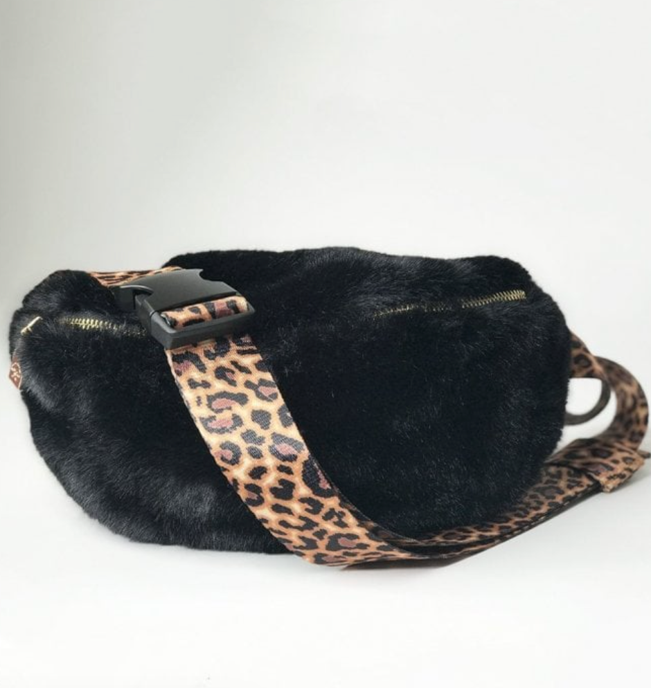 JAYLEY FAUX FUR WAIST BAG