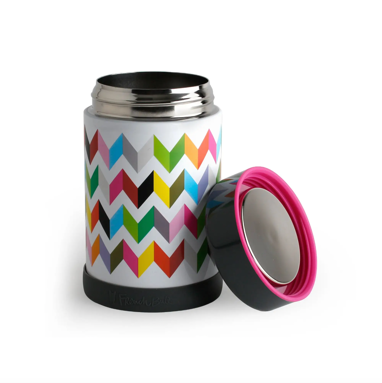 FRENCH BULL STAINLESS STEEL FOOD JAR