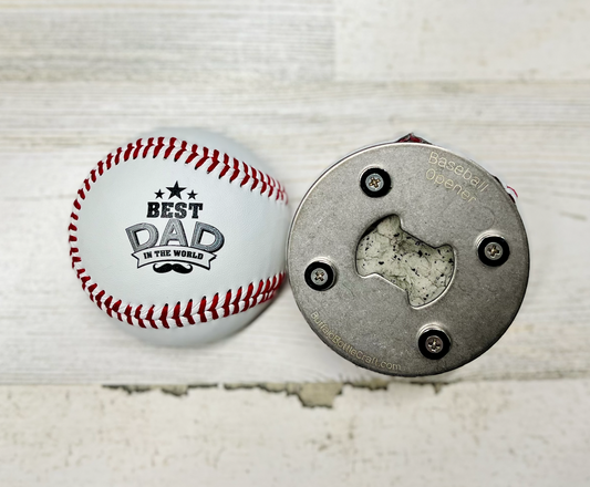 BUFFALO BOTTLECRAFT BASEBALL BOTTLE OPENER