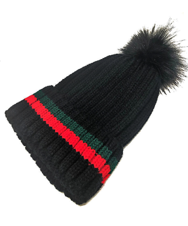 GOLDEN STELLA STRIPE BEANIE