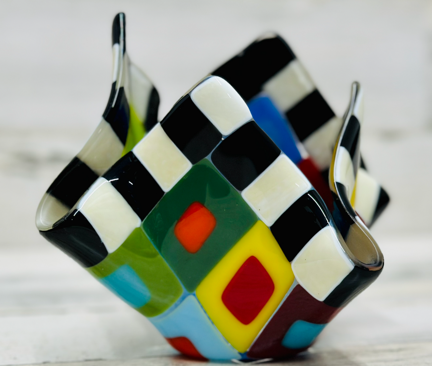 CASE ISLAND GLASS VASES