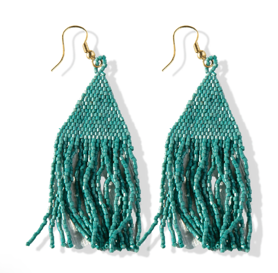 INK + ALLOY SOLID LUXE PETITE FRINGE EARRING