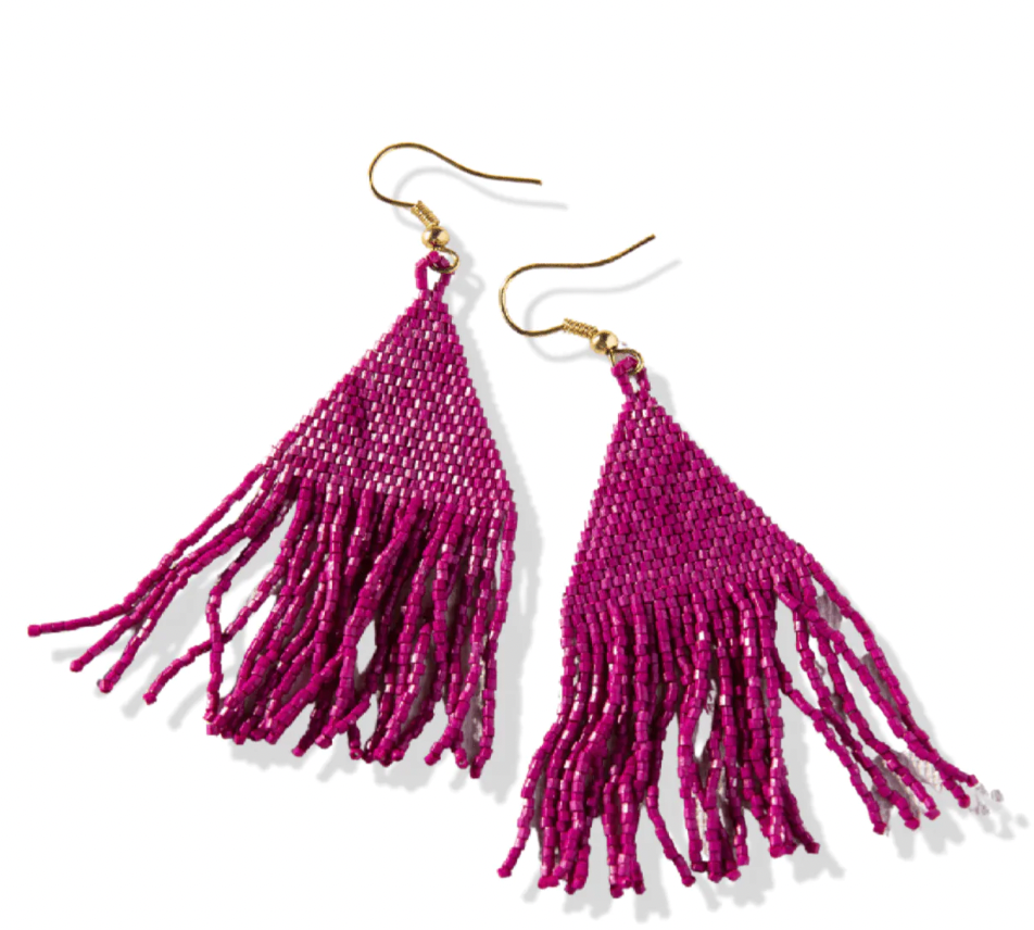 INK + ALLOY SOLID LUXE PETITE FRINGE EARRING