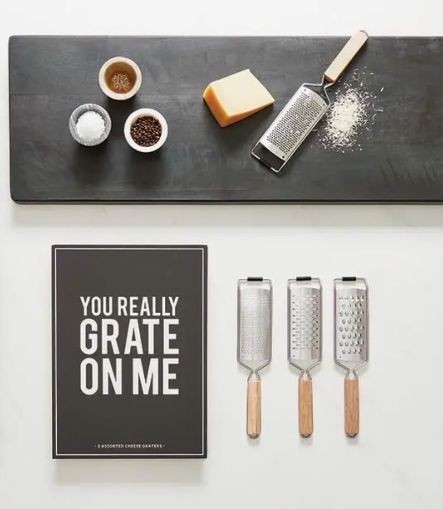 SANTA BARBARA DESIGNS CHEESE GRATER BOOK SET