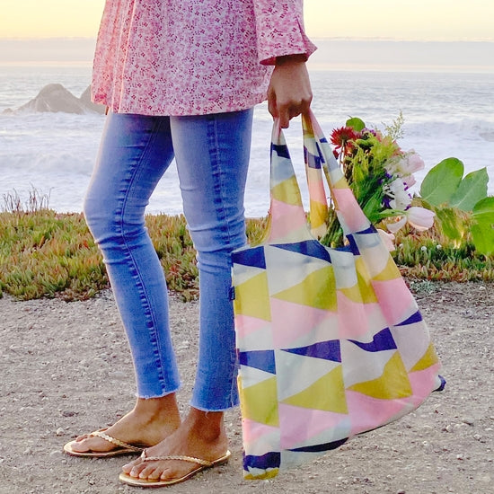 ROCKFLOWERPAPER REUSABLE TOTE