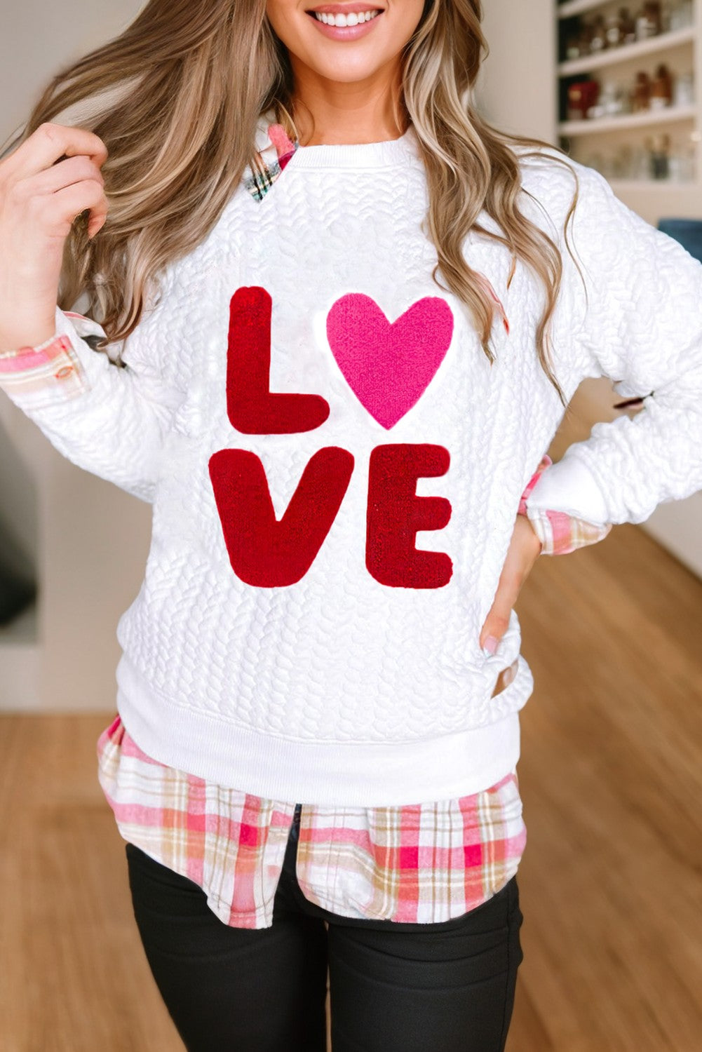 KENTCE LOVE CABLE PULLOVER