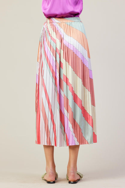 SKIES ARE BLUE CORA MIDI SKIRT