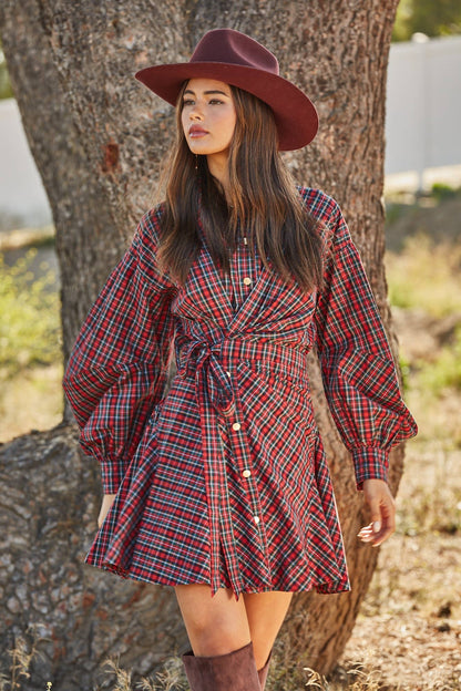 FATE MISTLETOE MAGIC MINI DRESS