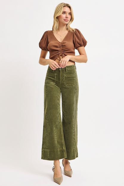 RISEN BOSSY MOSSY CORDUROY PANTS