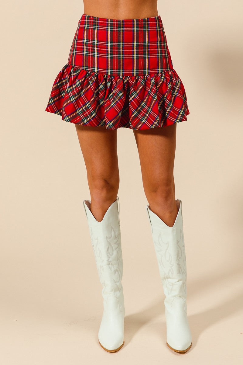 SO ME HOLLY BALLOON SKIRT