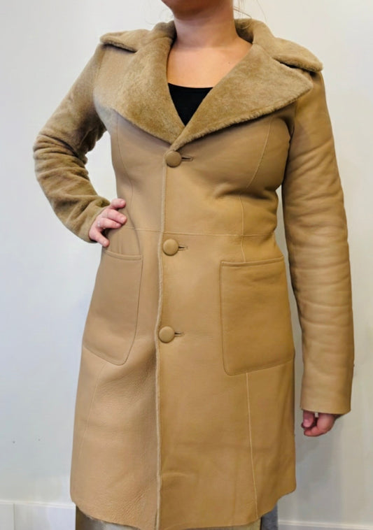 RIVO SHEARLING REVERSIBLE COAT
