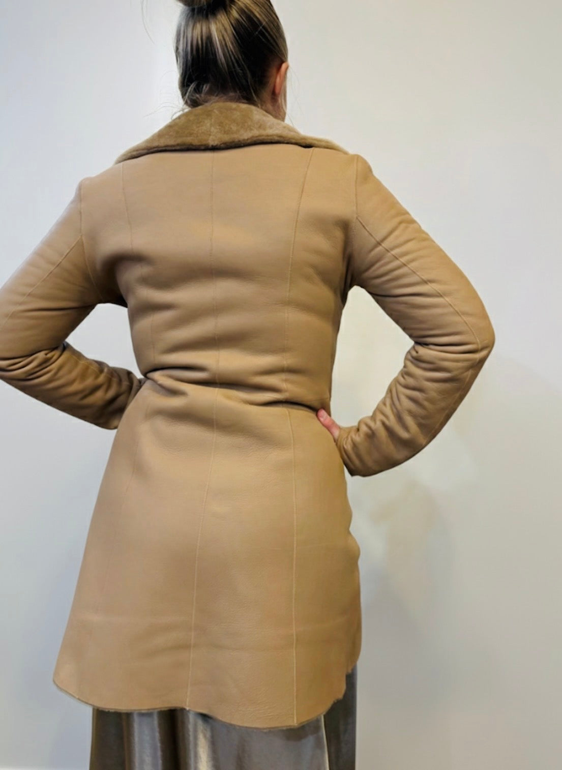 RIVO SHEARLING REVERSIBLE COAT