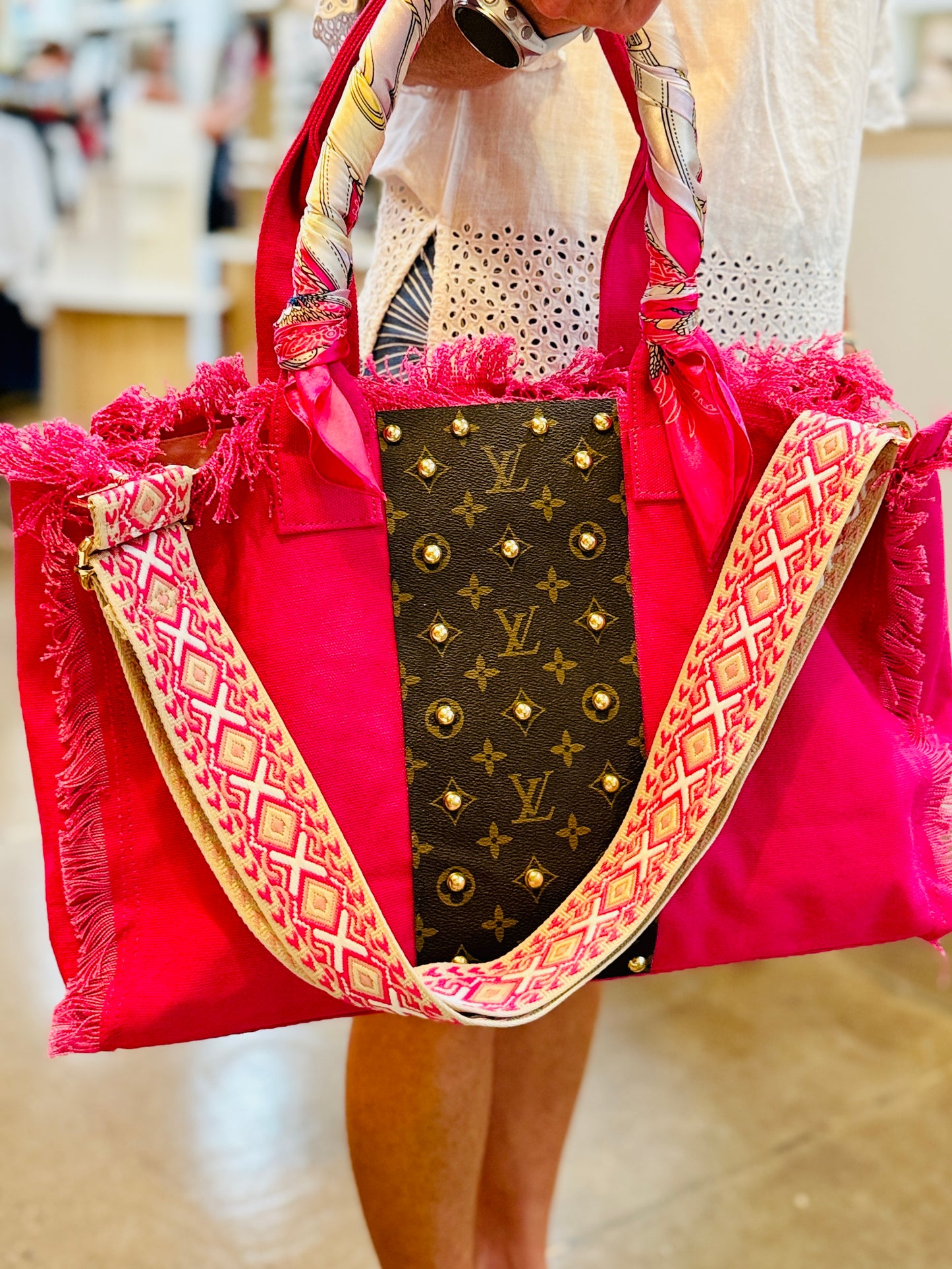 MOONLIGHTING CANVAS TOTE