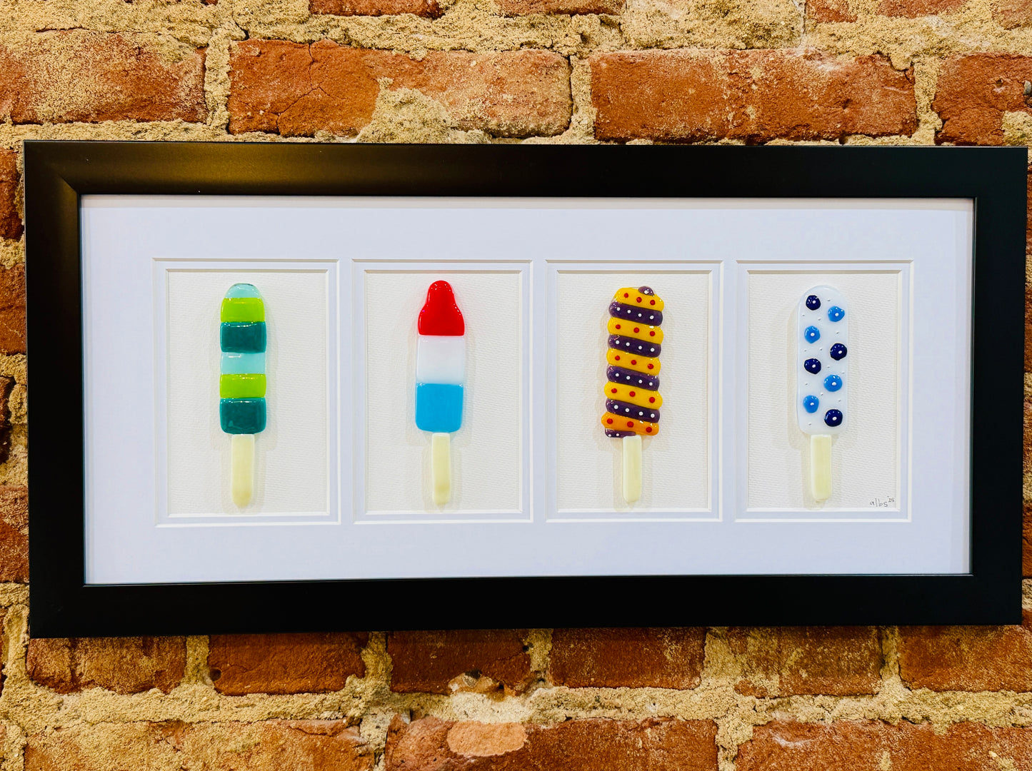 11: ELEVEN FUSED GLASS POPSICLE COLLECTION