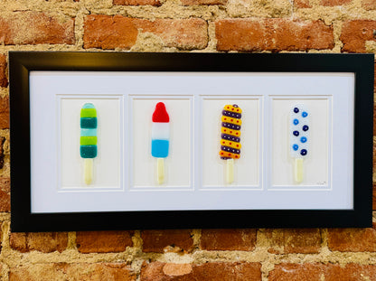 11: ELEVEN FUSED GLASS POPSICLE COLLECTION