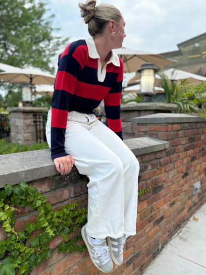 URBAN DAIZY DRINA GAME DAY KNIT TOP