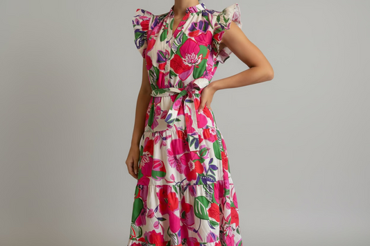 THML AVERY MIDI DRESS