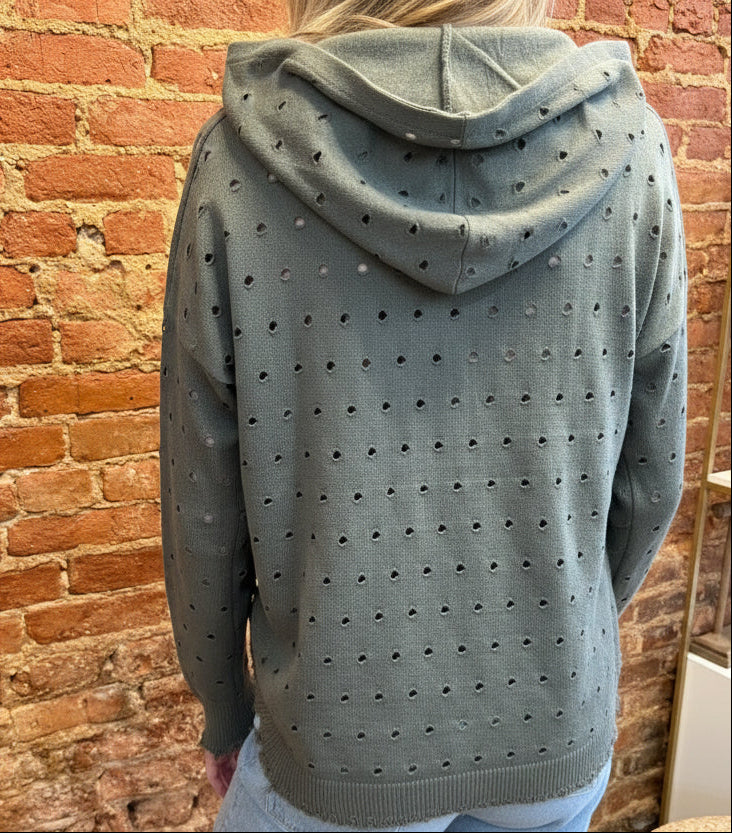 J.SOCIETY SWISS CHEESE HOODIE