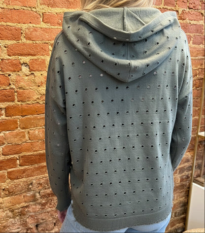 J.SOCIETY SWISS CHEESE HOODIE