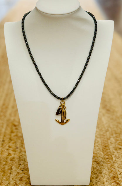 RACHEL NATHAN HEMATITE & ANCHORS AWAY 19"