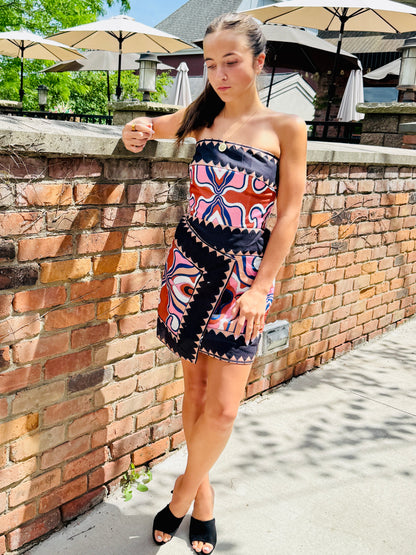 FORE COLLECTION TWIGGY MINI DRESS