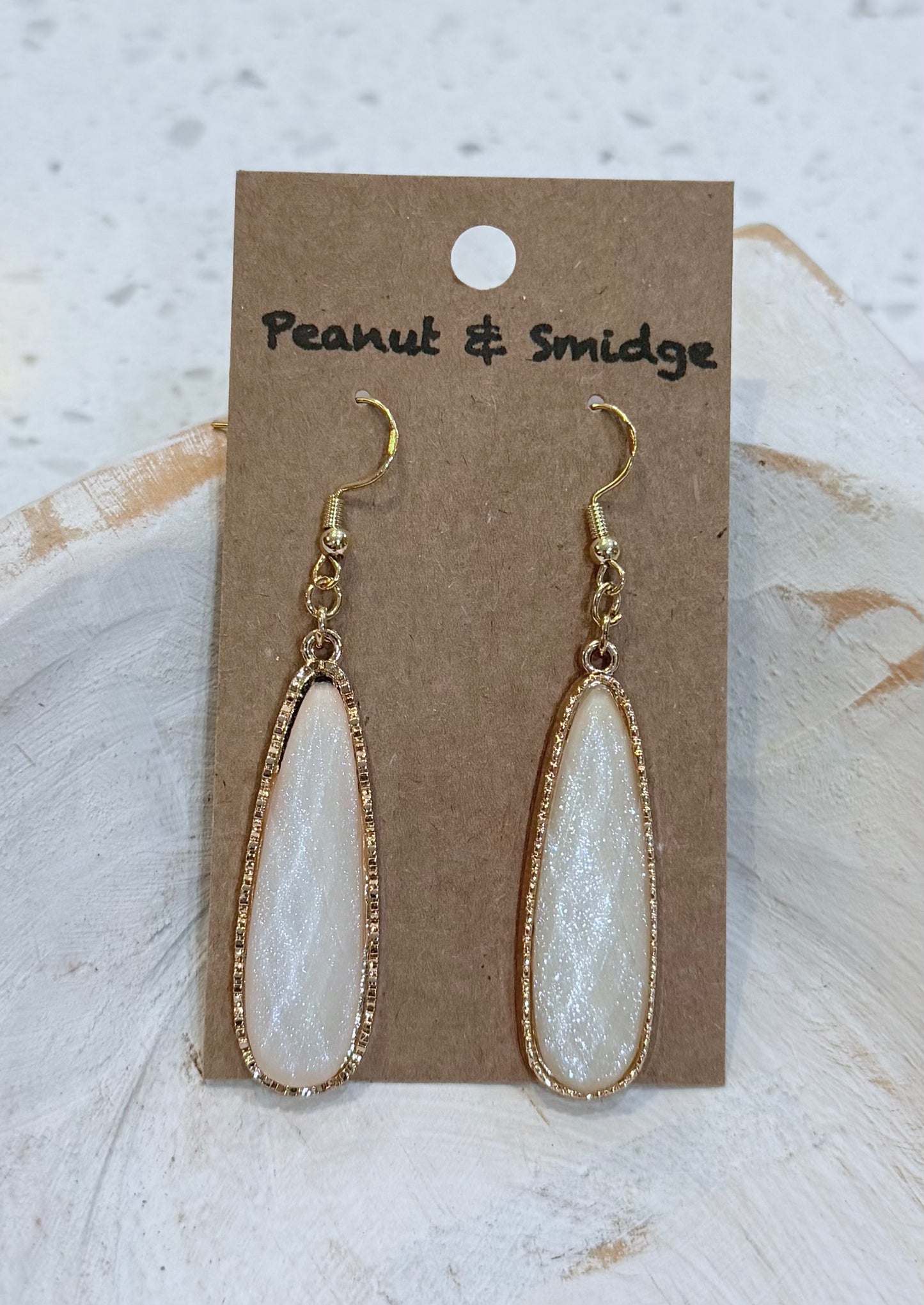 PEANUT & SMIDGE USA EARRINGS