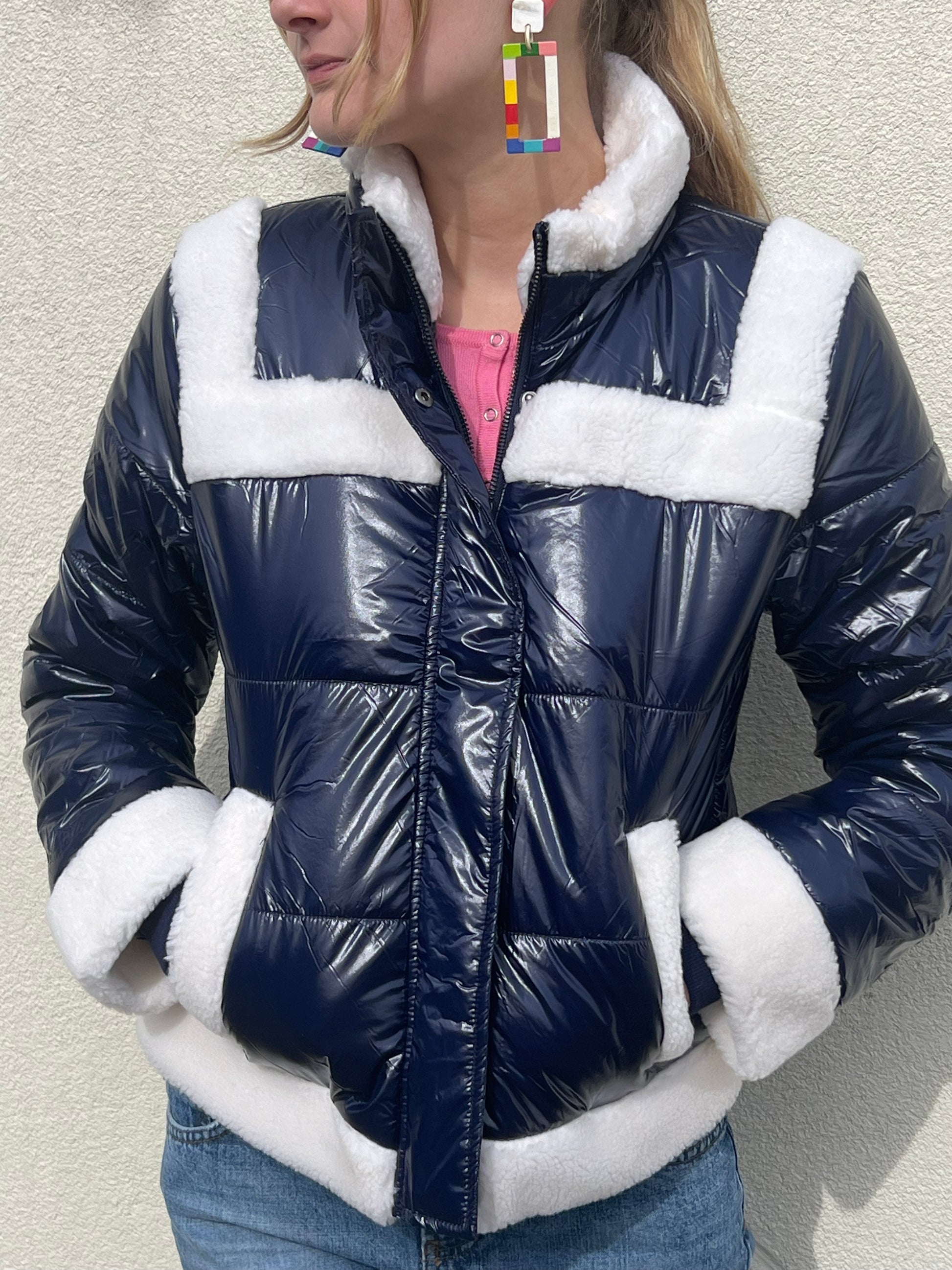 J. SOCIETY SHERPA TRIM BOMBER
