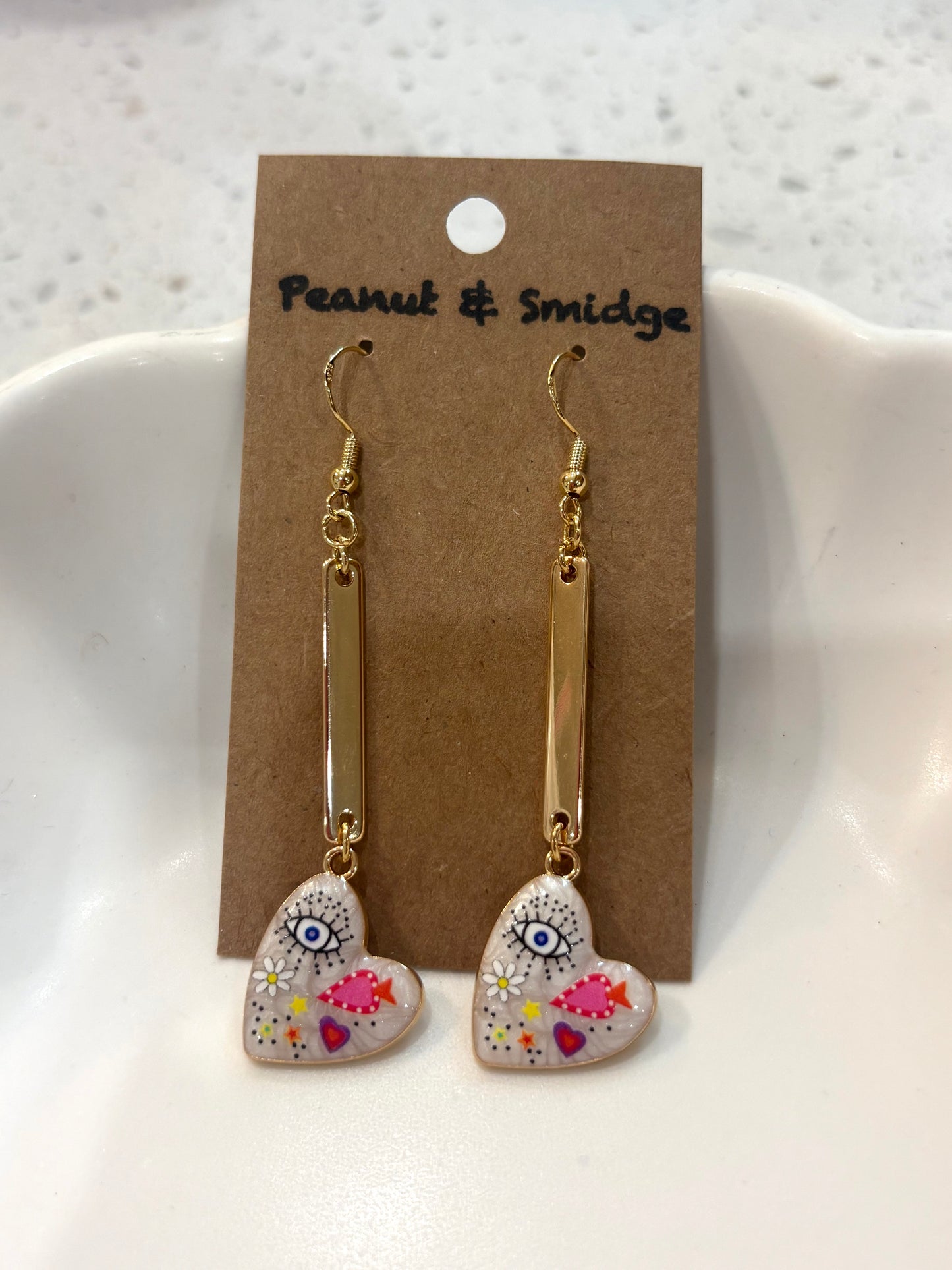 PEANUT & SMIDGE EARRINGS
