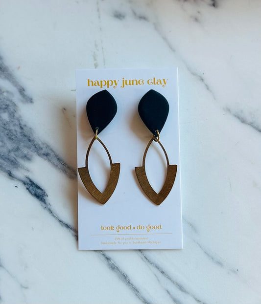 HAPPY JUNE CLAY RIVKA EARRINGS