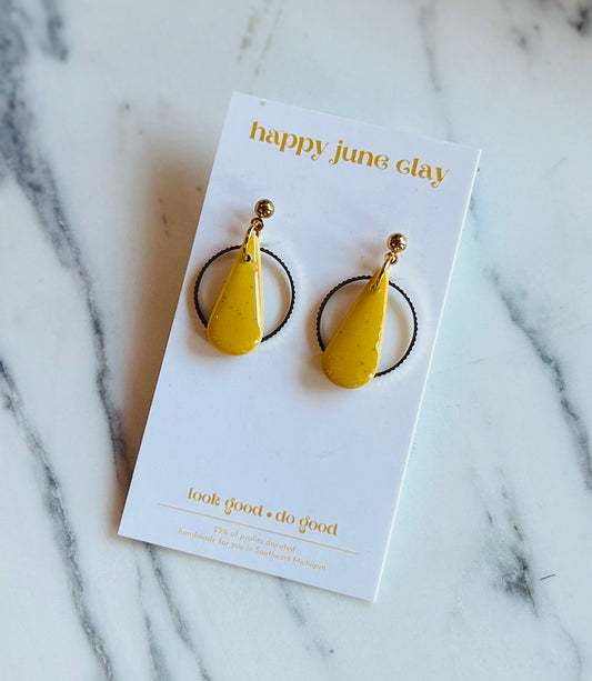 HAPPY JUNE CLAY CLAPTON EARRINGS
