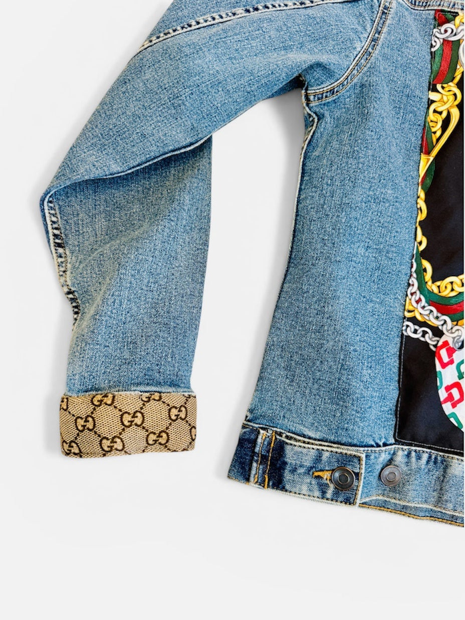 J.COFFEY GUCCI CHARMS CHAINS AND JACKET