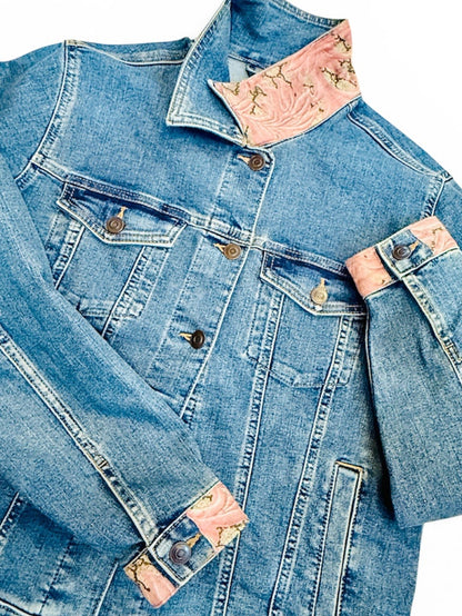 J.COFFEY GUCCI PANSY DENIM JACKET