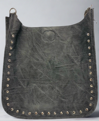 AHDORNED CLASSIC VEGAN LEATHER MESSENGER