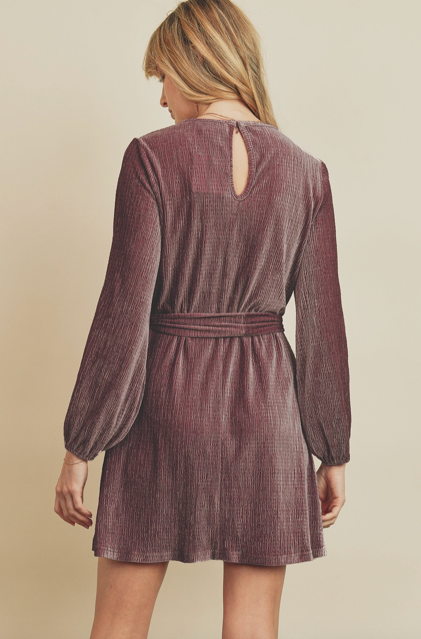 DRESS FORUM PLUM DRESS
