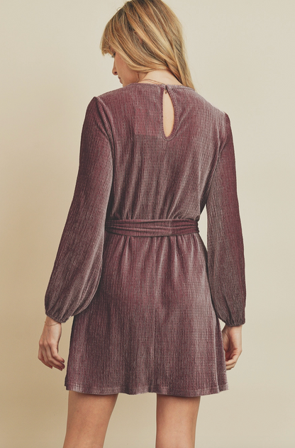 DRESS FORUM PLUM DRESS