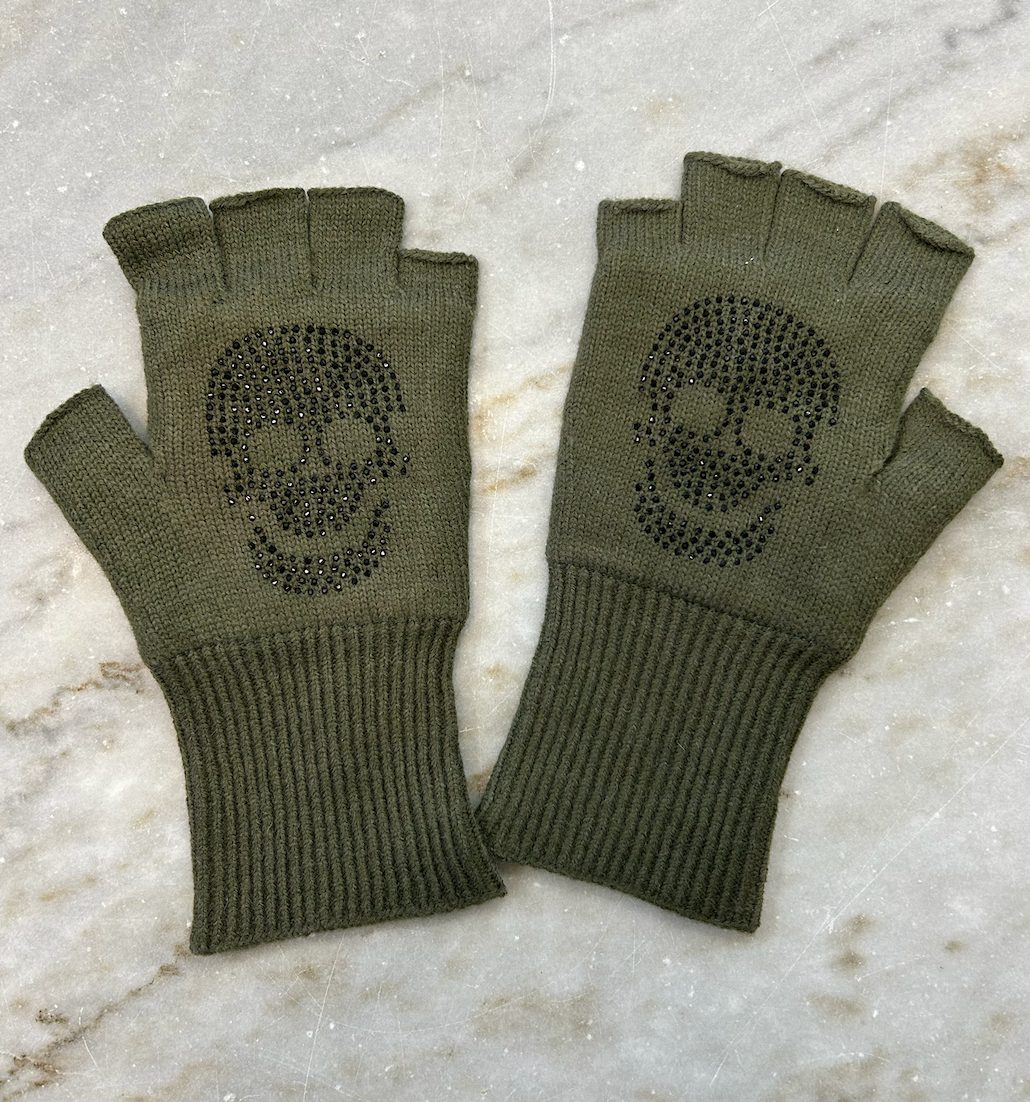 HAUTE SHORE HEMATITE FINGERLESS GLOVES
