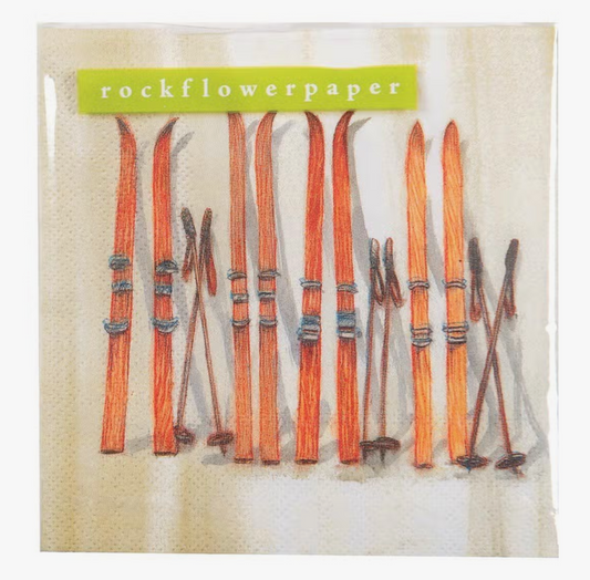 ROCKFLOWERPAPER SKI NAPKINS