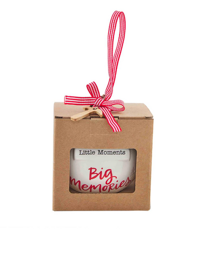 MUDPIE MEMORY ORNAMENT