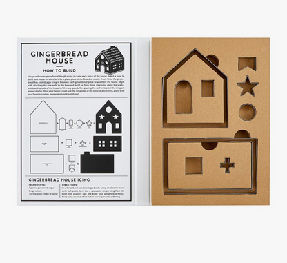 SANTA BARBARA GINGERBREAD HOUSE COOKIE CUTTER SET