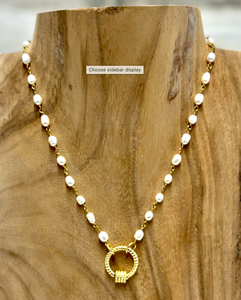 DOWNTOWN FRESHWATER PEARL NECKLACE