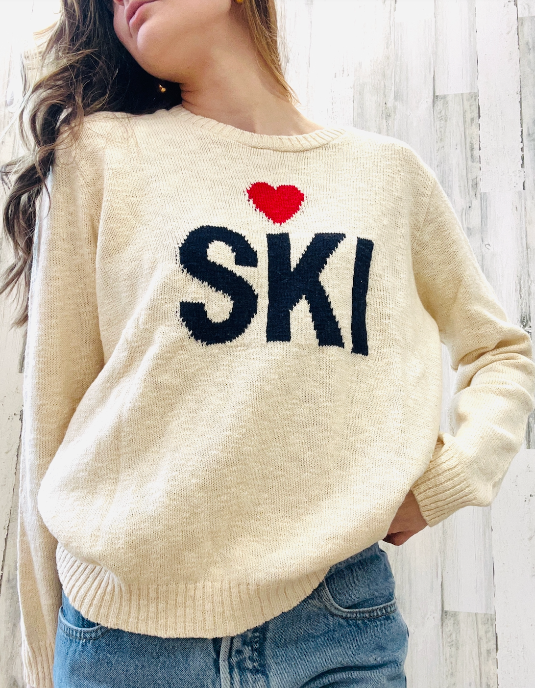 PARKHURST LOVE SKI SWEATER