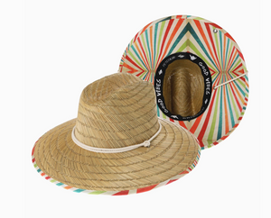 PETER GRIMM GOOD VIBES STRAW HAT