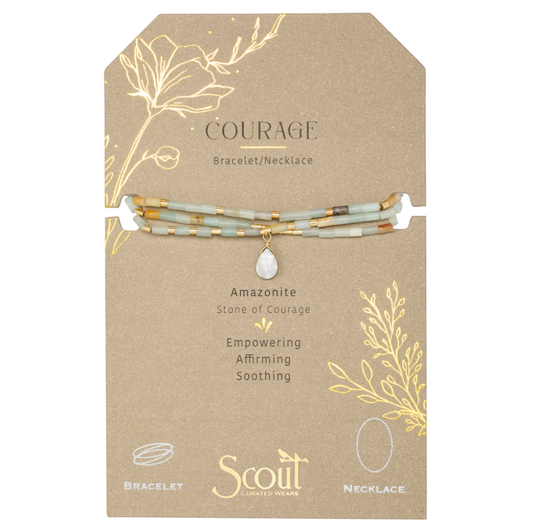 SCOUT TEARDROP STONE WRAP