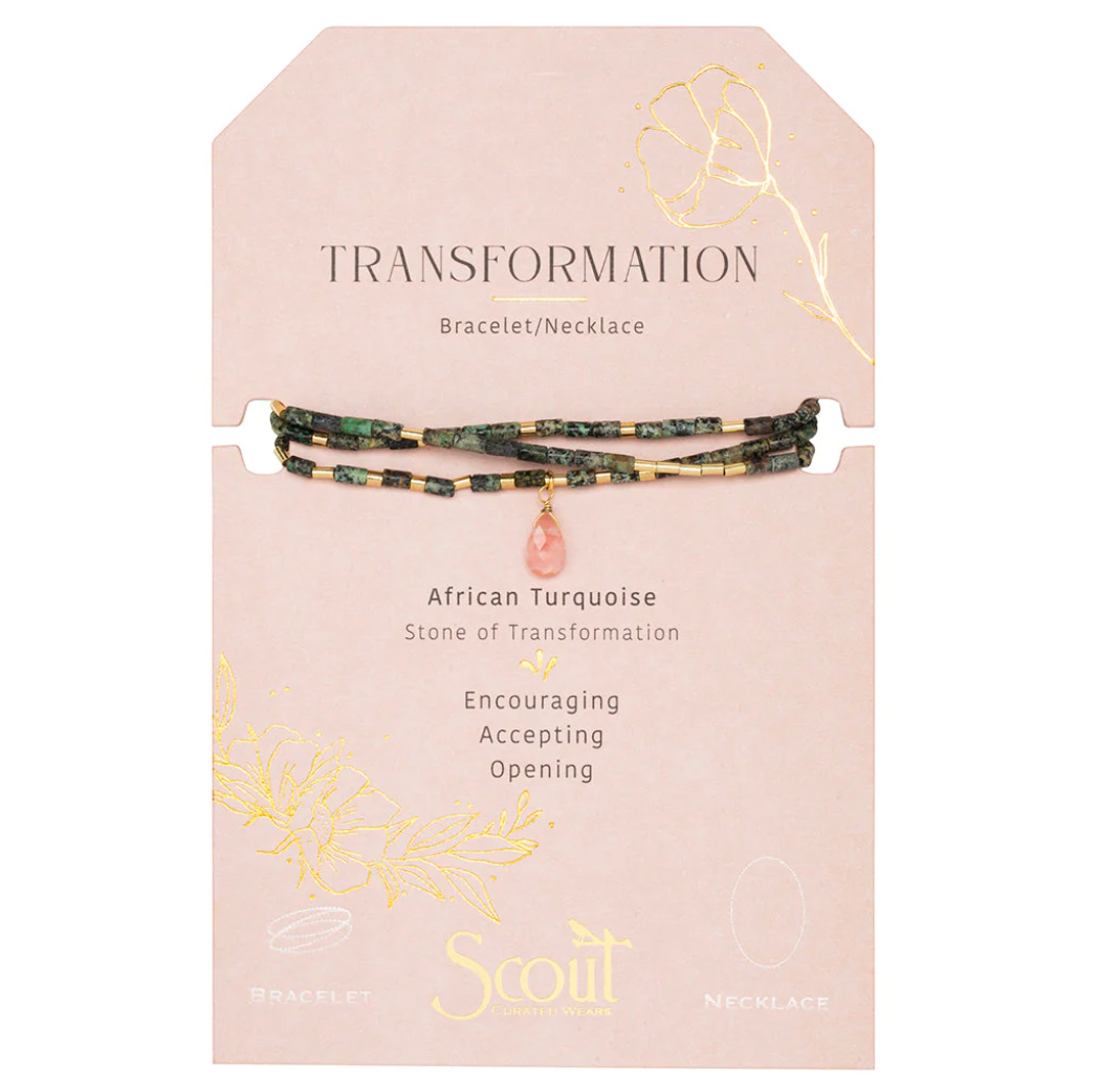 SCOUT TEARDROP STONE WRAP