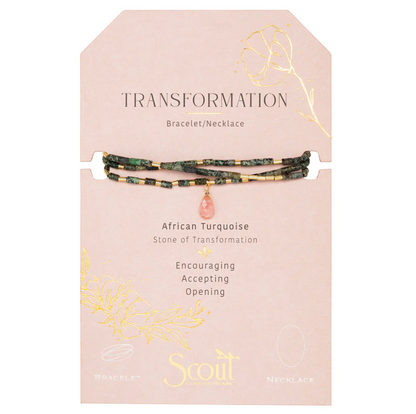 SCOUT TEARDROP STONE WRAP