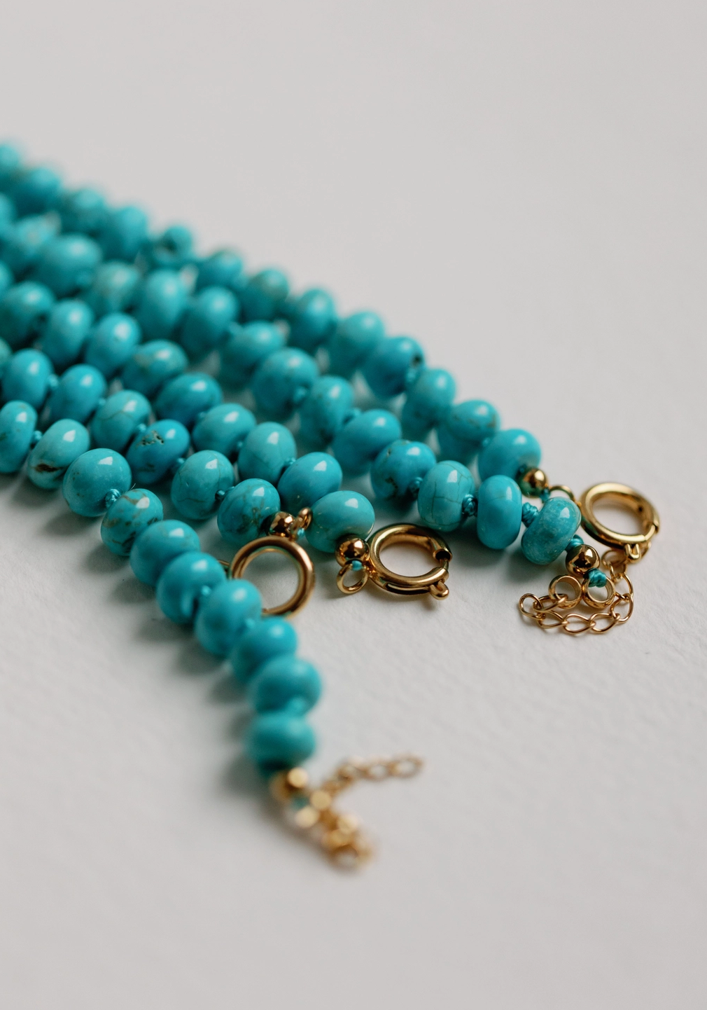 ST ARMANDS DESIGNS TURQUOISE CANDY NECKLACE