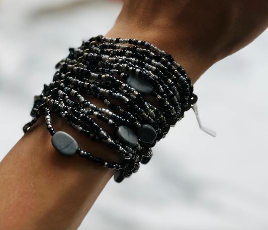 DOWNTOWN THICK STONE BRACELET