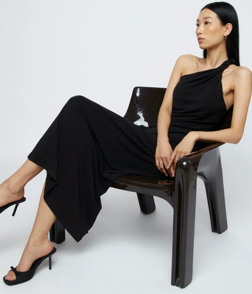 WILD PONY ASYMMETRICAL DRESS