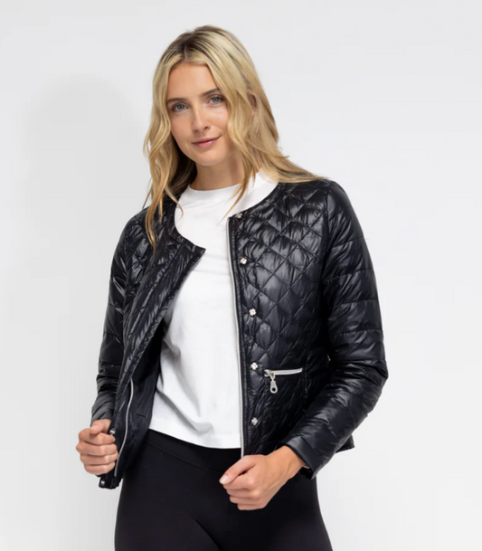 ANORAK DIAMOND QUILTED TRAVEL JACKET