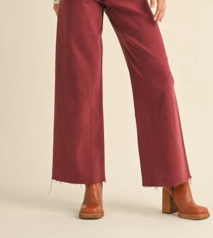 MIOU MUSE MARSHA WIDE LEG PANTS